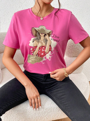 Unity Figure & Slogan Graphic Tee