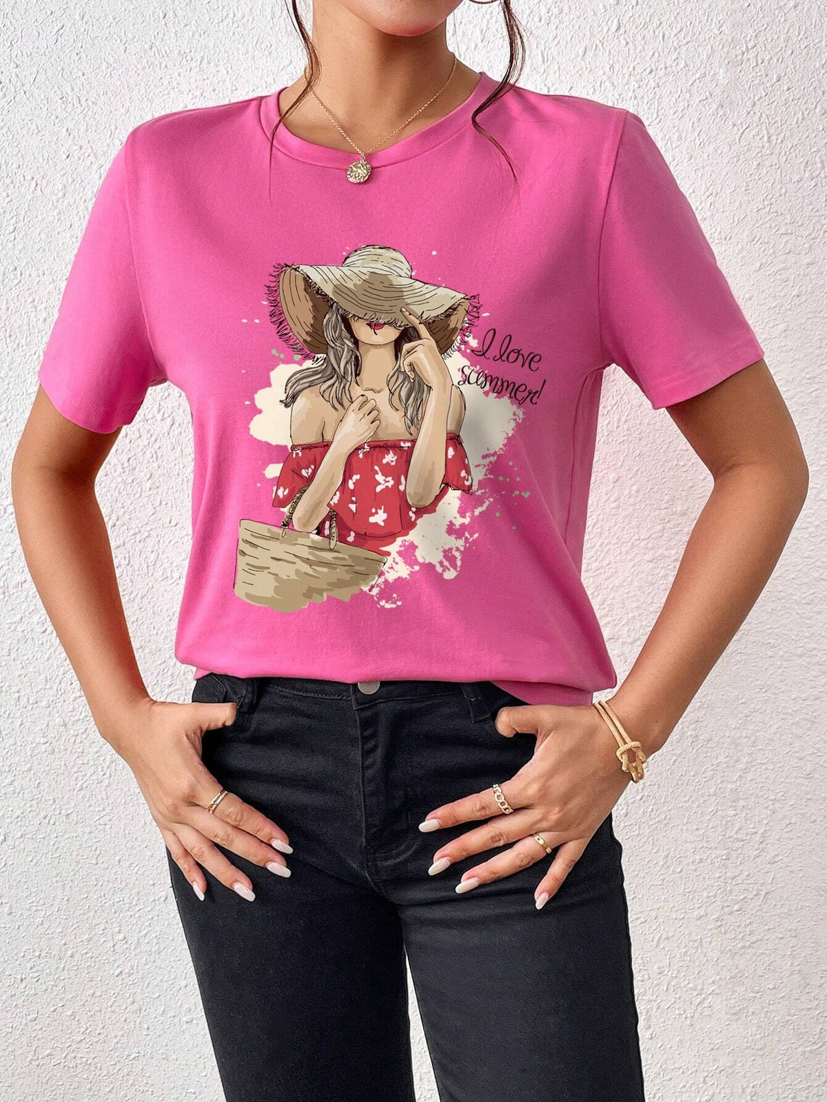 Unity Figure & Slogan Graphic Tee