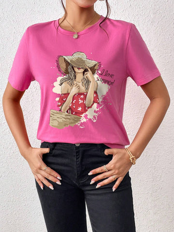 Unity Figure & Slogan Graphic Tee