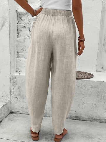 EMERY ROSE Solid Dual Pocket Pants