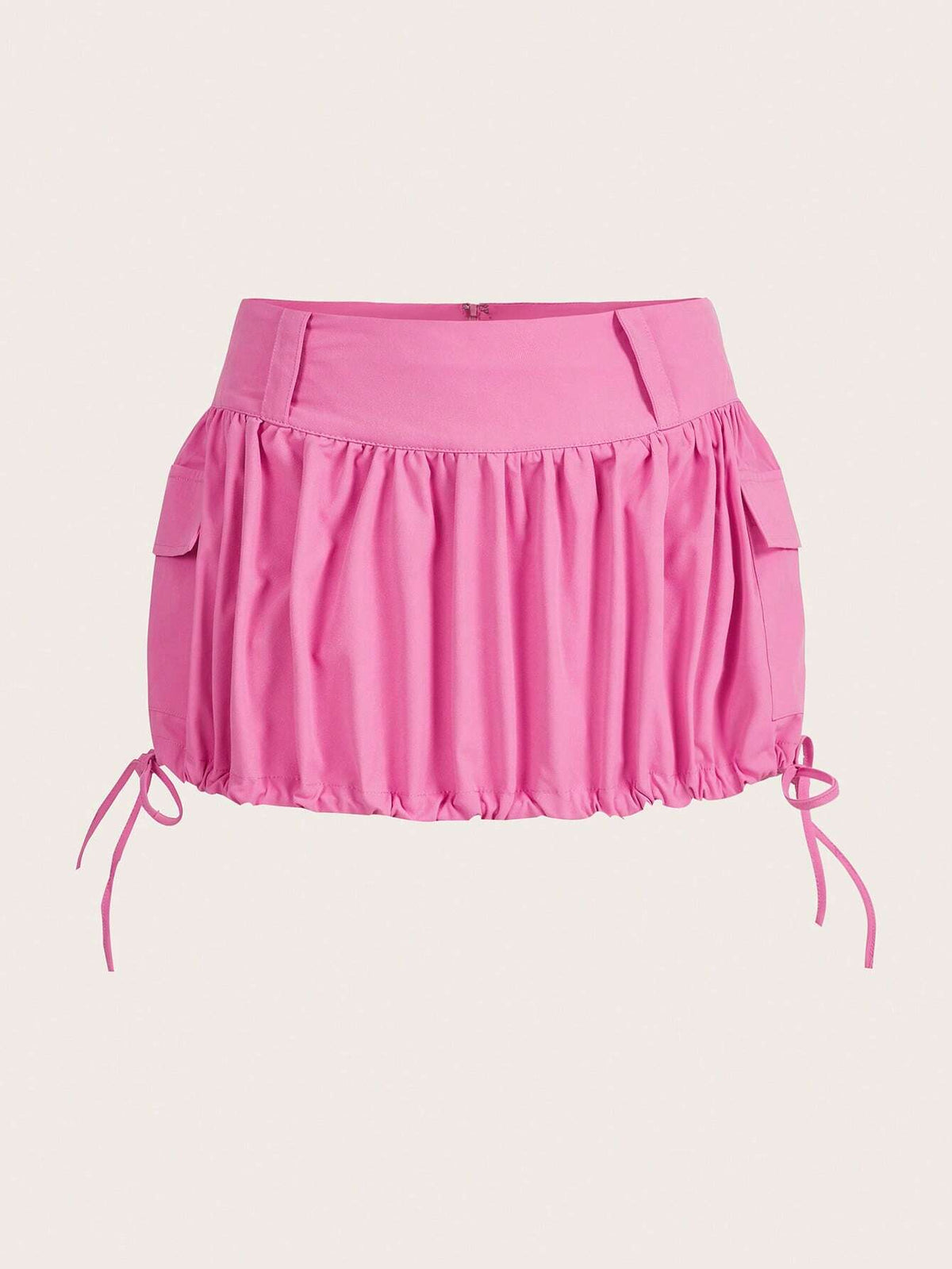 ICON Drawstring Hem Mini Skirt