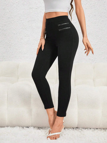 Unity Zip Detail Leggings