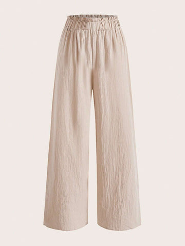 Paperbag Waist Wide Leg Pants