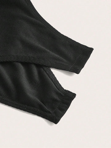 Solid Square Neck Tank Bodysuit