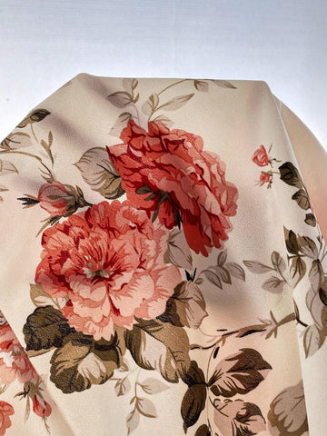 Floral Print Cami Top & Wrap Knot Side Skirt