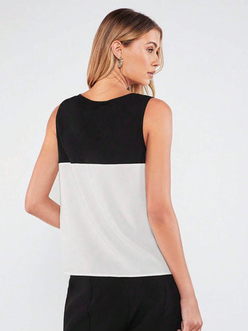 BIZwear Two Tone Blouse