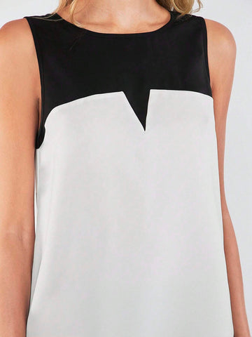 BIZwear Two Tone Blouse