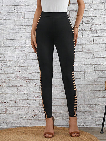 EMERY ROSE Geo Print Leggings