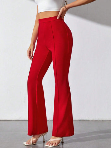 Tall High Waist Flare Leg Pants