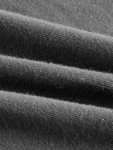 Eagle & Slogan Graphic Batwing Sleeve Tee