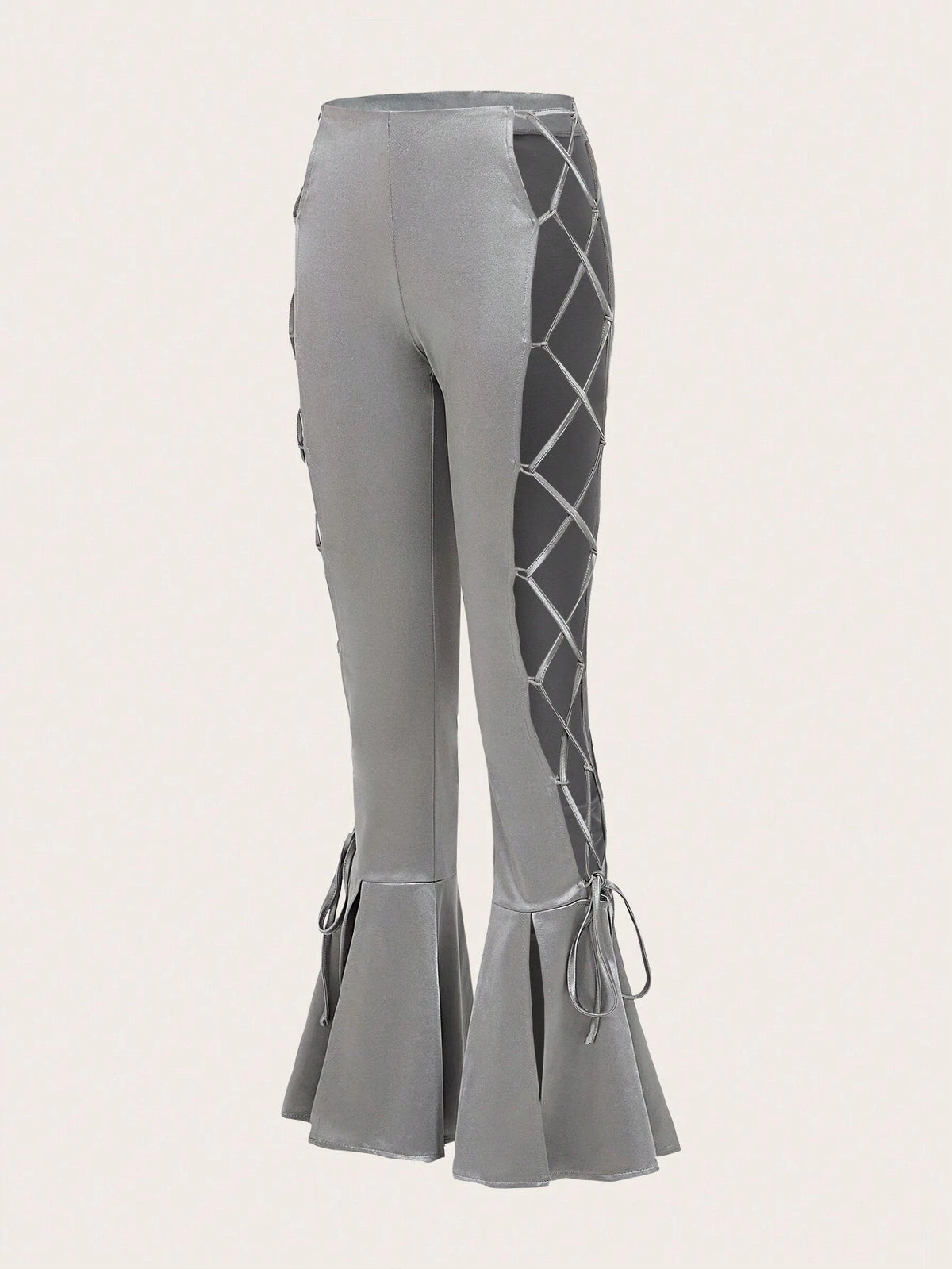 ICON Lace Up Side Flare Leg Pants