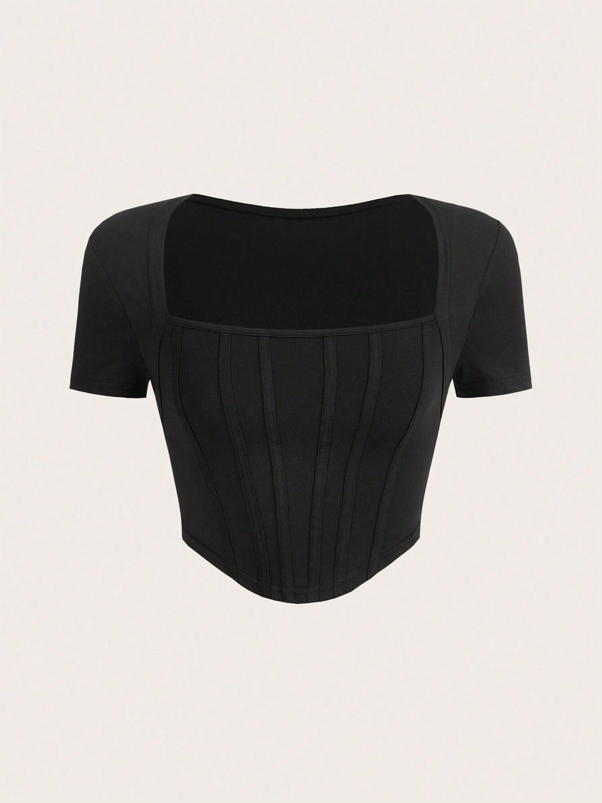 ICON Square Neck Crop Tee