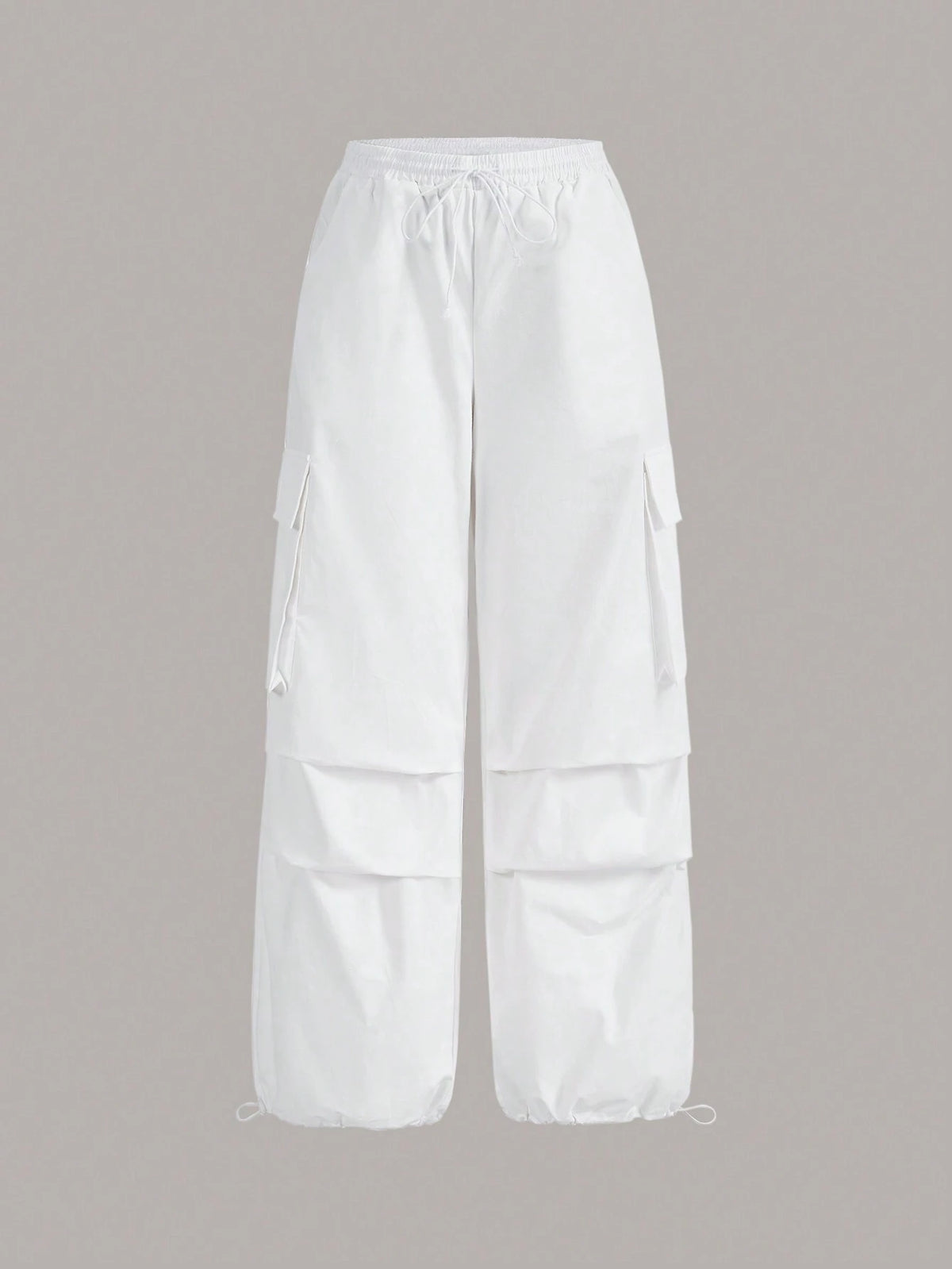 ICON Drawstring Waist Flap Pocket Cargo Pants