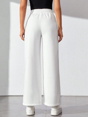 Tall Drawstring Waist Slant Pocket Sweatpants