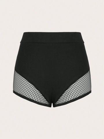 ICON Solid Fishnet Insert Shorts