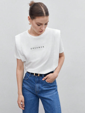Letter Graphic Tee