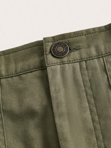 EZwear Flap Pocket Side Cargo Skirt