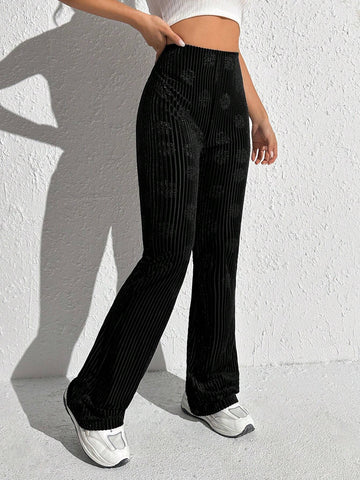 EZwear High Waist Flare Leg Pants