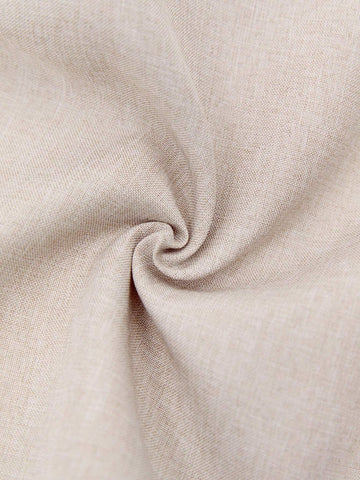 Solid Pocket Patched Shirt & Shorts