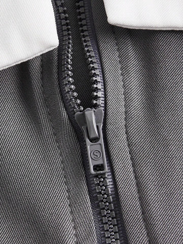 Contrast Trim Tube Top & Wide Leg Pants