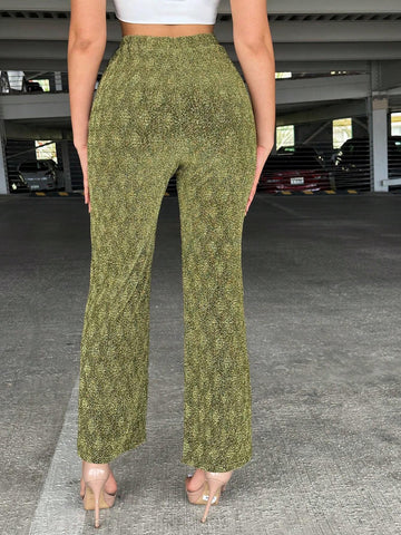 SXY High Waist Flare Leg Pants