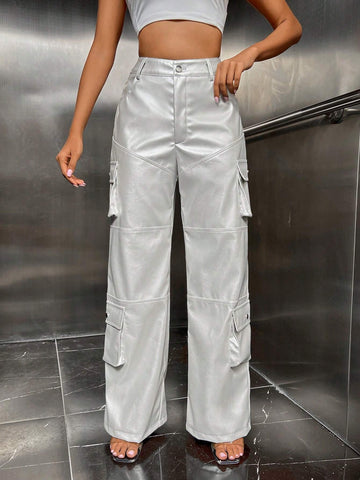 SXY Flap Pocket Side Cargo Pants