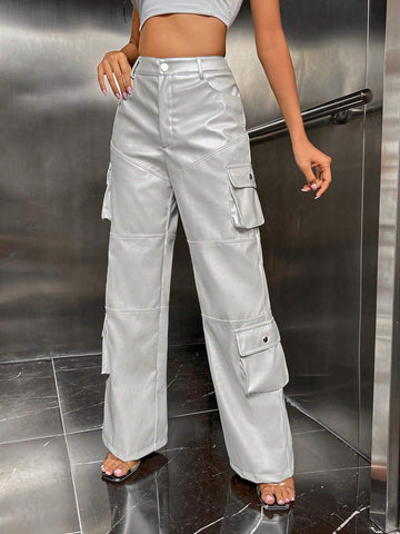 SXY Flap Pocket Side Cargo Pants