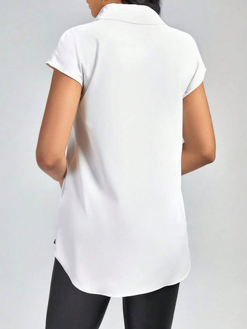 Figure Graphic Batwing Sleeve Shirt