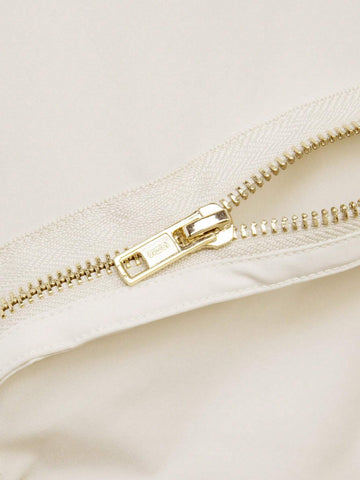 Flap Pocket Side Tube Jumpsuit