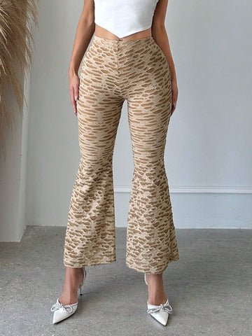SXY Solid Flare Leg Pants
