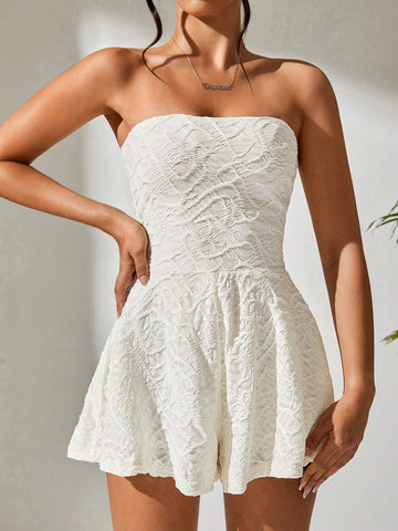 Jacquard Tube Romper
