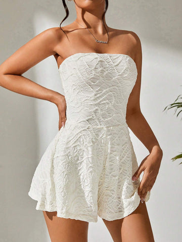 Jacquard Tube Romper