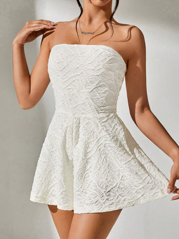 Jacquard Tube Romper
