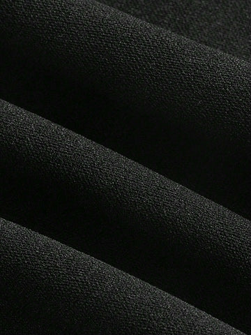 Contrast Lace Tank Top & Skirt