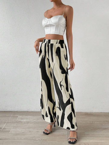 Privé Graphic Print Pants