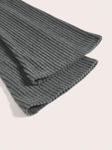 Off Shoulder Trumpet Sleeve Crop Tee