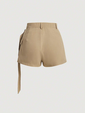 MOD Solid Pleated Skort