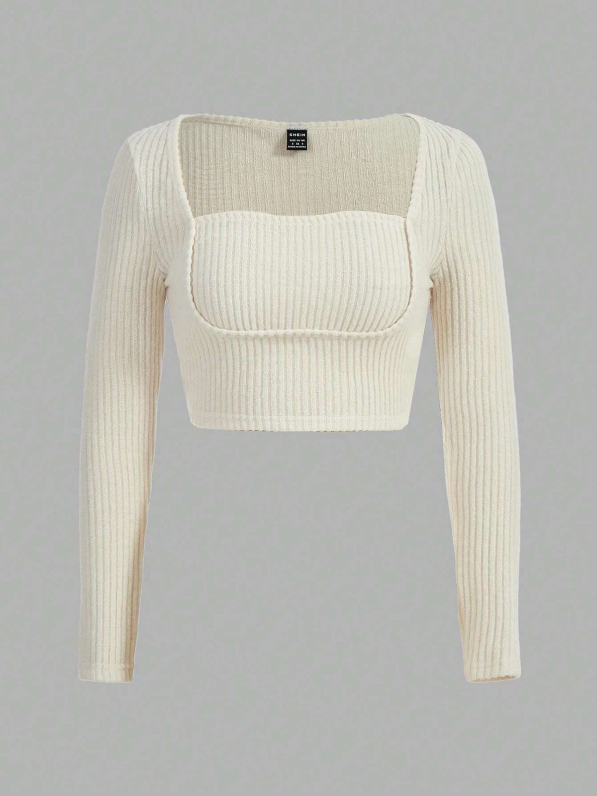 Square Neck Crop Tee