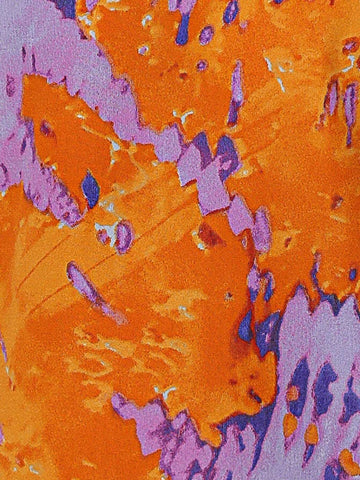 Colorblock Lantern Sleeve Blouse