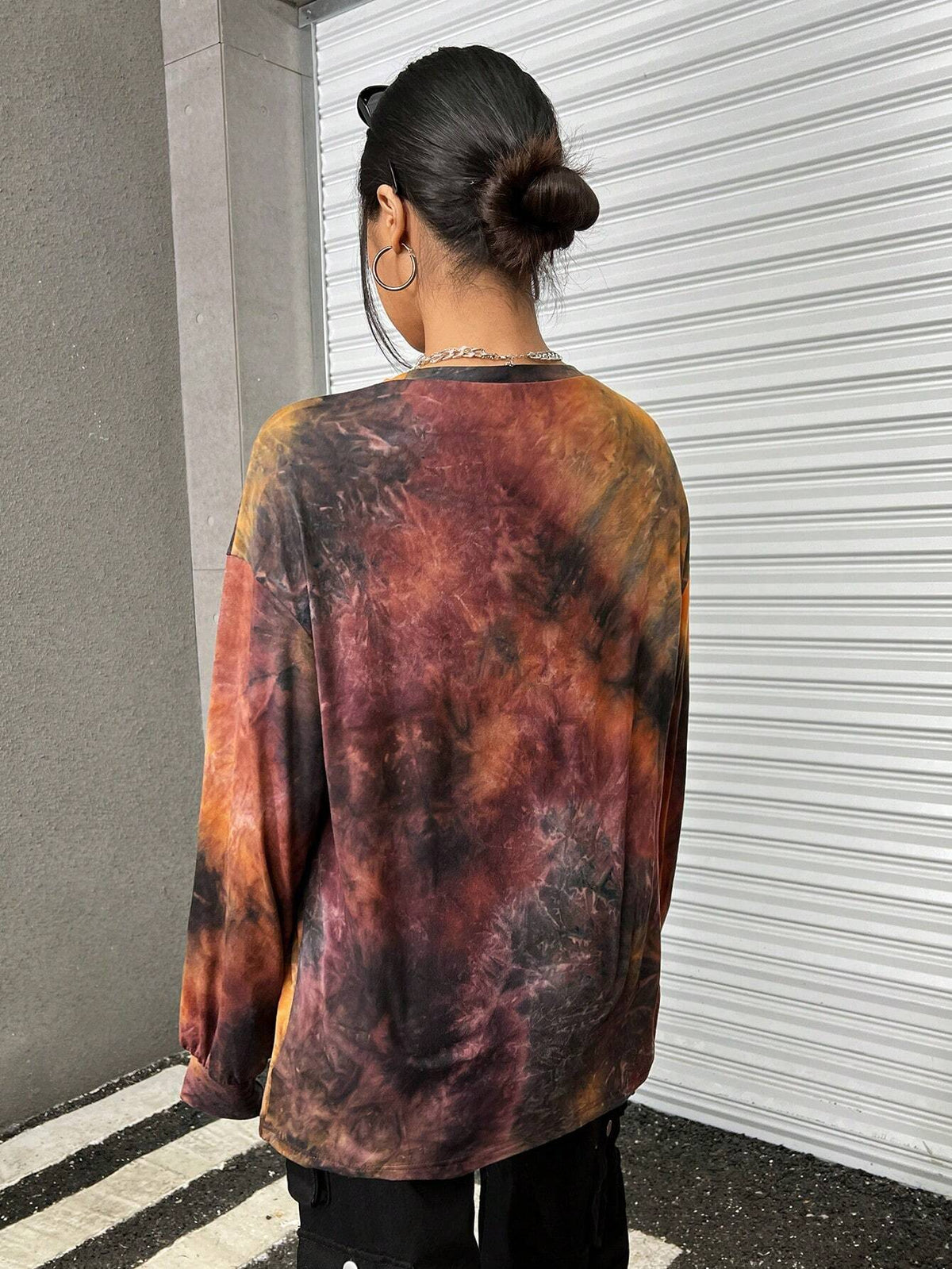 Tie Dye Drop Shoulder Tee