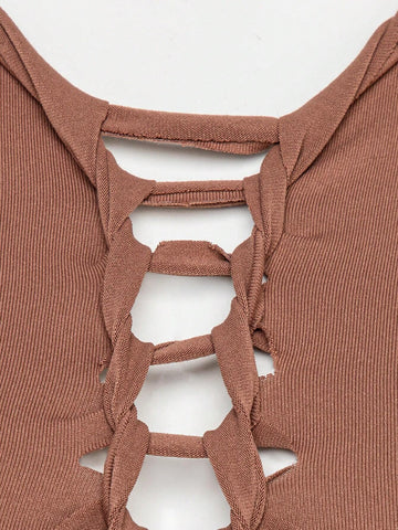 Cut Out Crop Top & Pencil Skirt