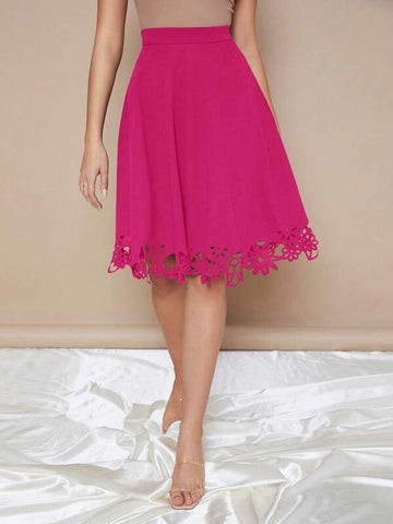 Clasi Laser Cut Out Skirt