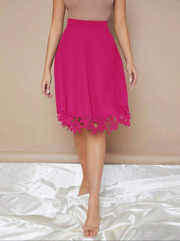 Clasi Laser Cut Out Skirt