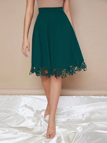 Clasi Laser Cut Out Skirt