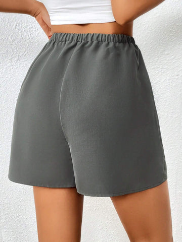 Unity Flap Pocket Drawstring Waist Shorts