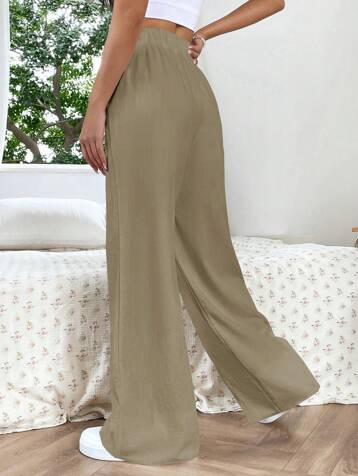 EZwear Tie Waist Pants