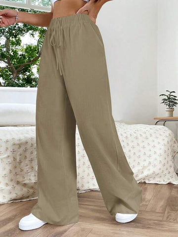 EZwear Tie Waist Pants