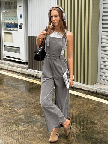 Women's Summer Pleated Casual Versatile Jumpsuit
