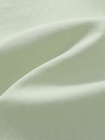 1pc Sweet Plain Color Big Lapel Long Sleeve Blouse For Toddler Girls, Spring & Autumn