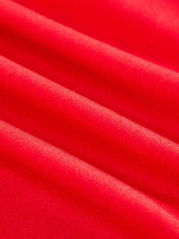 1pc Women's Gray Fuzzy Sweatshirt With Santa Claus Print, Crew Neck, Color Blocking, Drop Shoulder, Long Sleeve, Ribbed Cuffs/Hem, Suitable For Going Out And Christmas, Winter